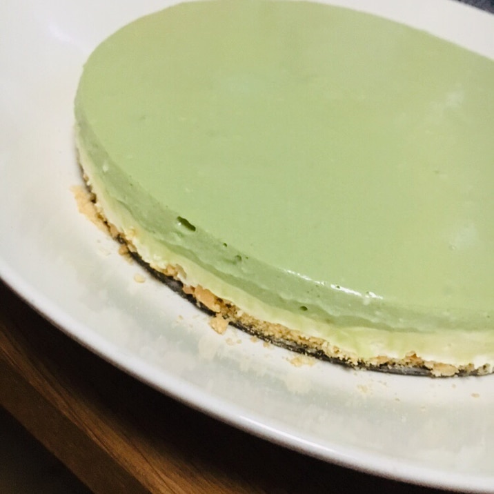 子どもも食べやすい 抹茶レアチーズケーキ レシピ 作り方 By 3q 楽天レシピ 子どもも食べやすい 抹茶レアチーズケーキ レシピ 作り方 By 3q 楽天レシピ